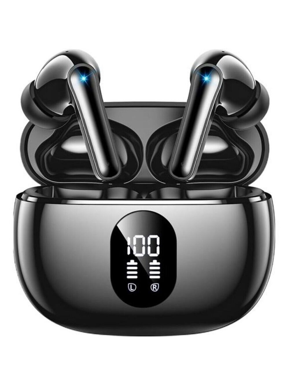 Wireless earbuds Bluetooth stereo bass earphones 48hr waterproof workout